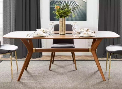 Dining table Design Furniture Dining room Table Luxury Italian Style Wooden Table Tables